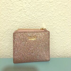 Kate Spade glitter wallet